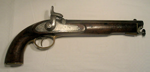 Click to enlarge a Pattern 1852 Lancer percussion pistol